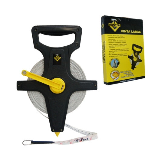 [HM-1827] CINTA METRICA FIBRA DE VIDRIO DE 30 MTS HM-1827