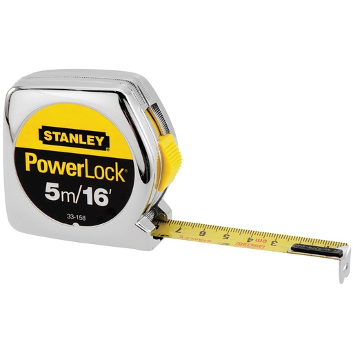 [33-158] CINTA MÉTRICA POWER LOCK 5M 33-158 STANLEY