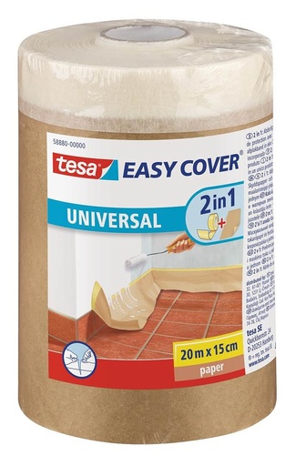 [58880] COBERTOR PAPEL 20MX150MM TESA