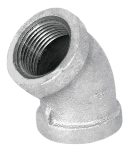 [51029] CODO HG 1-1/4" X 45°