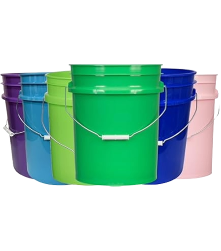 [11112223] CUBETA PLASTICA NUEVA 5 GALONES