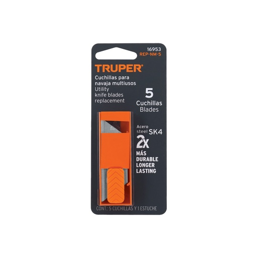 [16953] CUCHILLAS DE REPUESTOS 5PZ NM-6 Y NM-7 16953 TRUPER