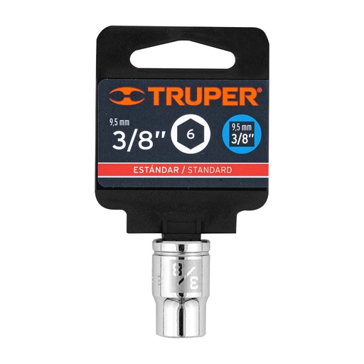 [13607] DADO DE 3/8" 6 PUNTAS CUADRO 3/8" 13607 TRUPER