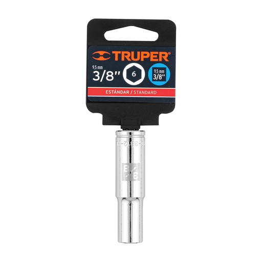 [13712] DADO LARGO CUADRO 3/8 HEX STD 3/8 13712 TRUPER