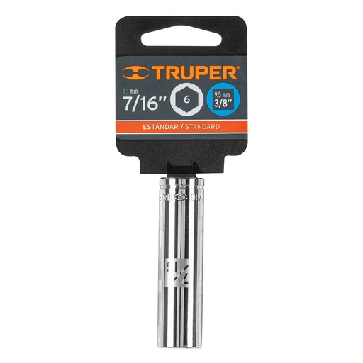 [13713] DADO LARGO CUADRO 3/8 HEX STD 7/16 13713 TRUPER