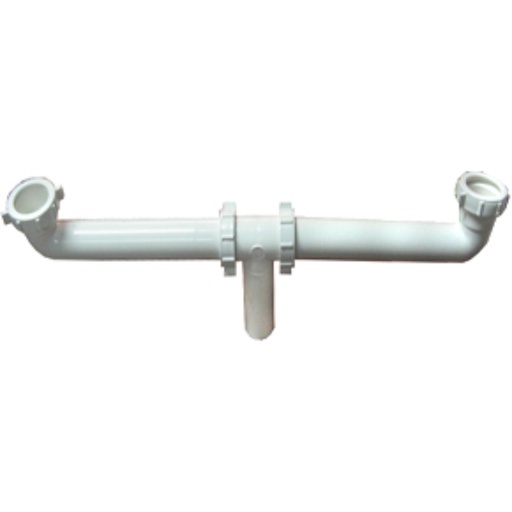 [66.] DESAGUE DOBLE DE PLASTICO MIBER