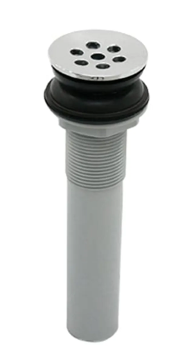 [101262] DESAGUE LAVAMANO INTEGRAL CON REBOSE CROMO 101262 GERFOR