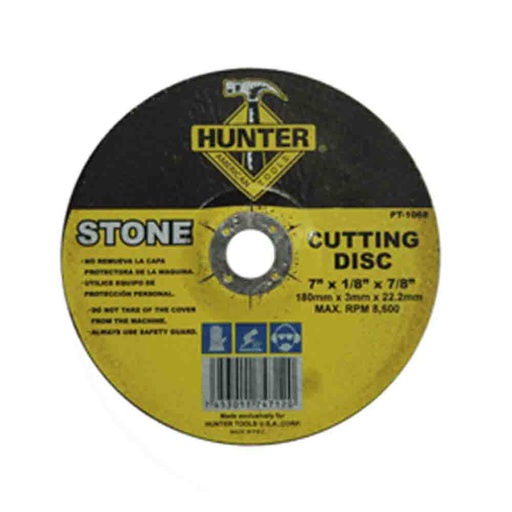 [PT-1068] DISCO CORTE METAL 7 PT-1068 HUNTER