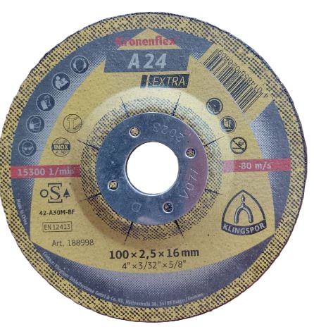 [DMK4000] DISCO DE CORTE DE METAL 4" KRONENFLEX