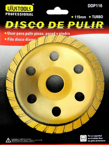 [DDP116] DISCO DE PULIR 115MM TURBO