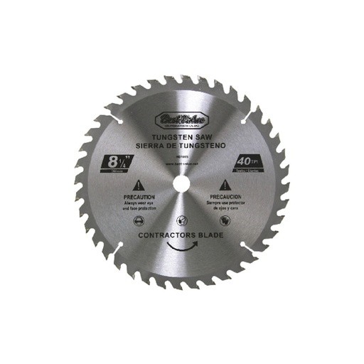 [H07085] DISCO DE SIERRA 8-1/4" X 40 DIENTES H07085 BEST VALUE