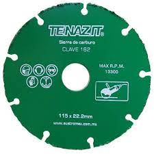 [CLAVE162] DISCO DIAMANTADO SEGMENTADO 4 1/2 TENAZIT