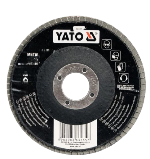 [YT-83281] DISCO LAMINADO 115 X 22.4MM GRANO 36  YT-83281 YATO