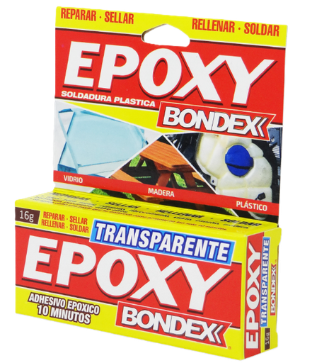 [962016] EPOXY-BONDEX TRANSPARENTE 10 MINUTOS 16 GR 962016