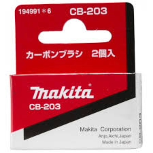 [19499916] ESCOBILLA DE CARBON CB-203 19499916 MAKITA