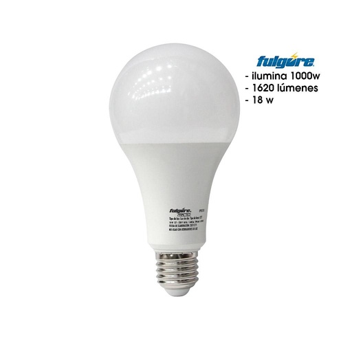 [FP0218] FOCO LED 18W LUZ DIA BASE E27 A19