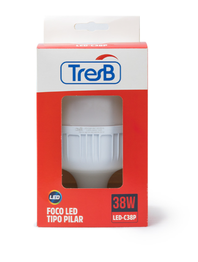 [LED-C38P] FOCO LED 38W TIPO PILAR