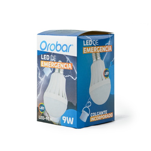 [LED-9EM] FOCO LED EMERGENCIA 9W ORORBAR LED-9EM