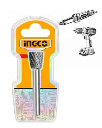 [HRRC0604] FRESA TRONCO CONICA INVERTIDA CARBURO DE TUNGSTENO PARA ESMERIL RECTO HRRC0604 INGCO