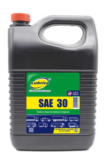 [7143.] GALON ACEITE #05 CORRIENTE 30 7143 LUBRISA