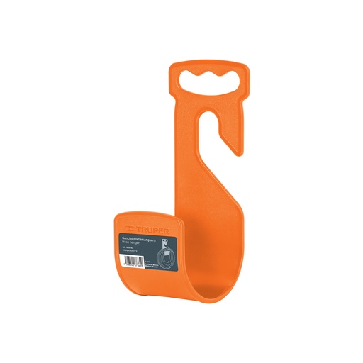 [100173] GANCHO PLASTICO PARA MANGUERA NARANJA 100173 TRUPER