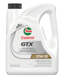 [C20W50-GTX-1G] GTX 20W-50 3X3.78 L