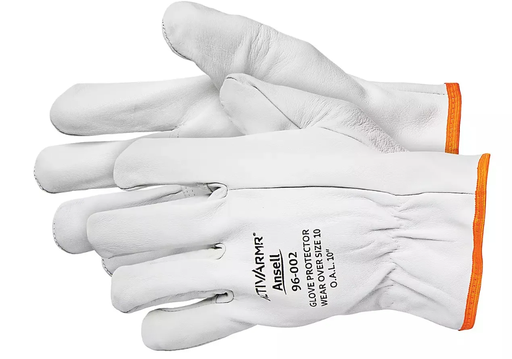 [96-002-10] GUANTE PROTECTOR ACTIVARM CUERO DE CABRA 10" DE LARGO,