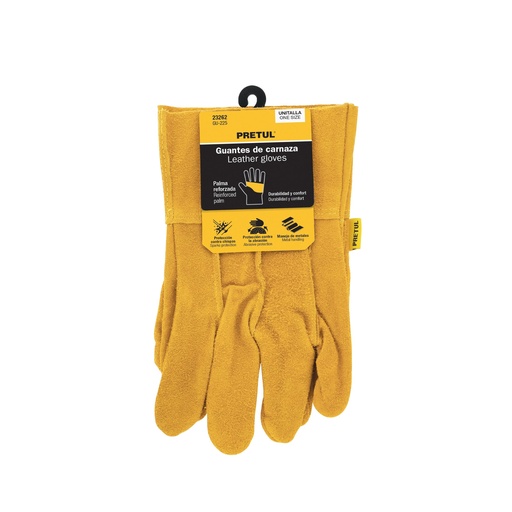 [23262] GUANTES DE CARNAZA CORTOR 23262 PRETUL