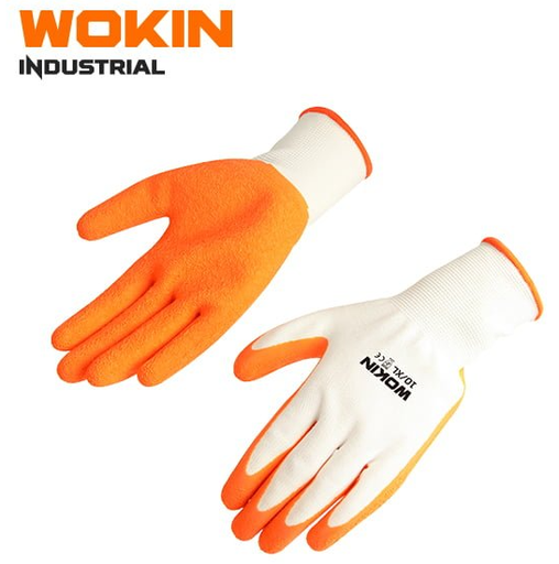 [451710] GUANTES PARA TRABAJO DE LATEX 10 (XL) 451710 WOKIN