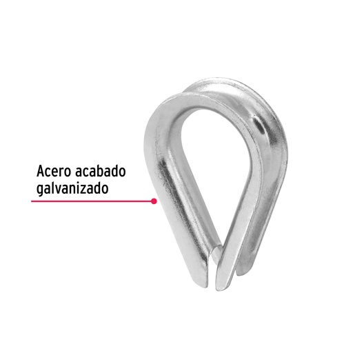 [49912] GUARDABCABO DE ACERO GALVANIZADO DE 5/16