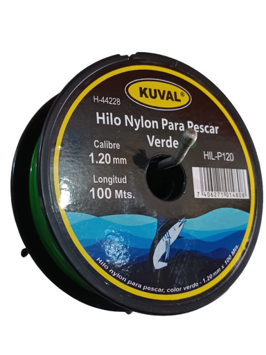 [HIL-P120] HILO PARA PESCAR 100 YARDAS X 1.20 MM-FISHING H-44228 KUVAL