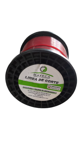 [13773.] HILO REDONDO COLOR VINO TINTO  105 CARRETE 1.05 MAYECA