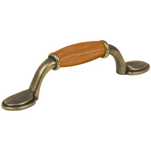 [43831] JALADERA,LATÓN ANTIGUO,CON INSERTO ESTIL 43831 HERMEX