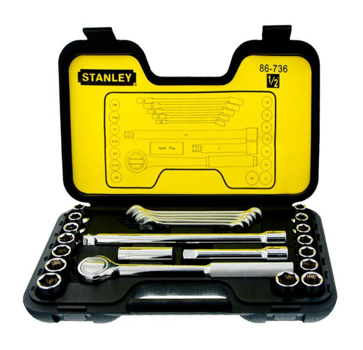 [86-736] JUEGO COPAS 1/2" XMM/SAE(25) 86-736 86-736 STANLEY