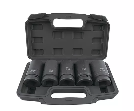 [H205251] JUEGO DE DADOS DE IMPACTO R1" MM 5PZ H205251 HOTECHE