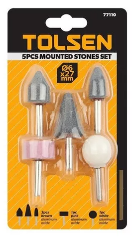 [77110] JUEGO DE PIEDRA MONTADA 5 PZAS 77110 TOLSEN