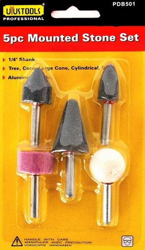 [PD8501] JUEGO DE PIEDRA SET 5PCS P/TALADRO GRANDE PD8501