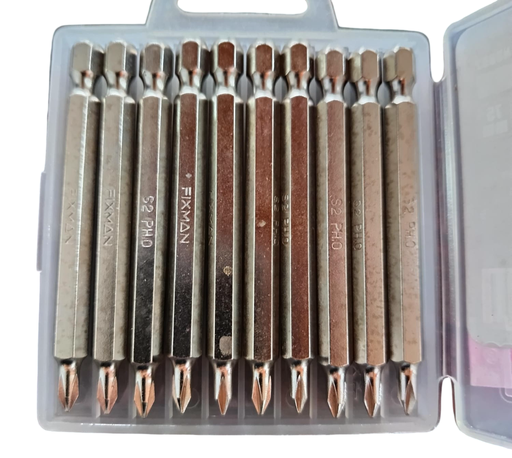 [N3802] JUEGO DE PUNTA PARA BARRENO S2 PH.0 PHILLIPS