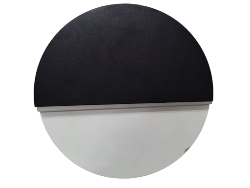 [AP031] LAMPARA DECORATIVA AOP031 (SEMICIRCULO NEGRO/BLANCO)