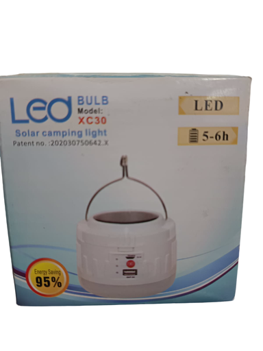 [LAMPSOCAMP] LAMPARA LED SOLAR PARA CAMPING LAMPSOCAMP
