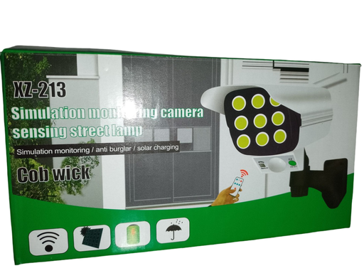 [LAMSOCA] LAMPARA LED SOLAR TIPO CAMARA LAMSOCA