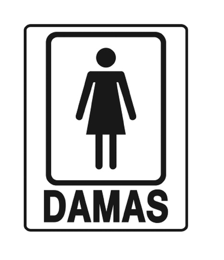 [F08131] LETRERO DAMAS F08131 BEST VALUE