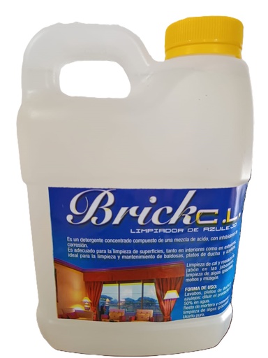 [493.] LIMPIADOR DE AZULEJOS LIQUIDO 493 BRICK C.L.