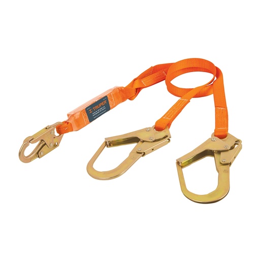 [10509] LINEA DE VIDA DOBLE IMPACTO GANCHO GRANDE 10509 TRUPER