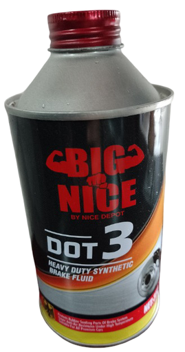 [BN-LF355ML] LIQUIDO DE FRENO 355 ML METAL BN-LF355ML BIG NICE