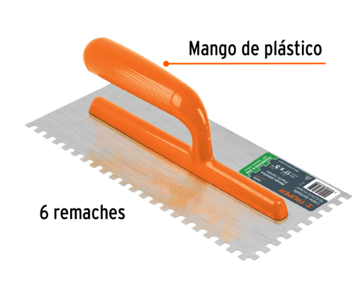 [15413] LLANA DENTADA CUADRADO 61 REM 11 PSZ PLAS. 15413 TRUPER