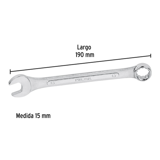 [21909] LLAVE COLA 15MM 21909 PRETUL